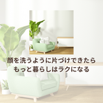 57.　顔を洗うように片づけができたら、もっと暮らしが楽になる